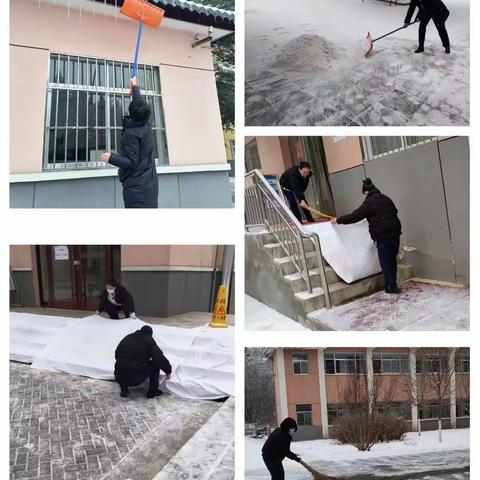 已接待为令，已雪为令，全员参与齐心协力完成接待任务
