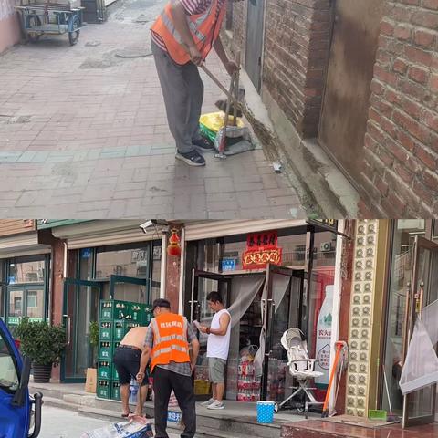 清理环境卫生 助力创城(三十八)