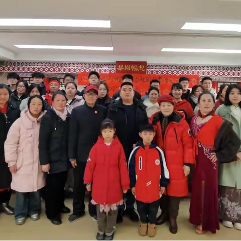 填海巷社区以孝治家社区书院开展立春读书会活动