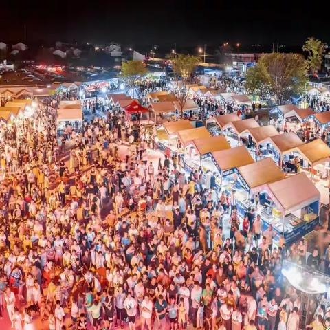 10月13日盛大开幕，2023张榜网红夜市潮玩节，网红美食，儿童游乐