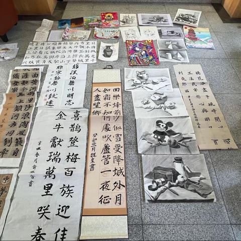 “奔跑吧，少年”——滕南中学举行校园艺术节暨美术作品征集活动