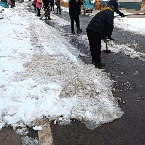 扫雪铲冰护安全