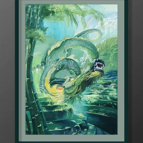 2014.1.18~2.2青山校区假期水粉课作品欣赏