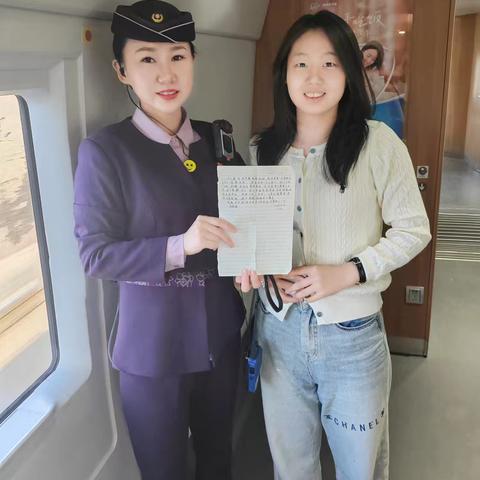 冬运中发生在G1266/5次高铁上的小故事