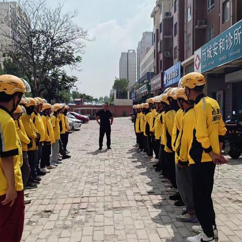 关爱季暖新聚力 服务行护康润心——金河社区开展新就业群体健康关怀活动