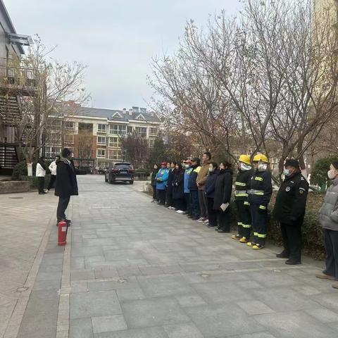 【多方联动防未“燃”】金河社区开展消防演练