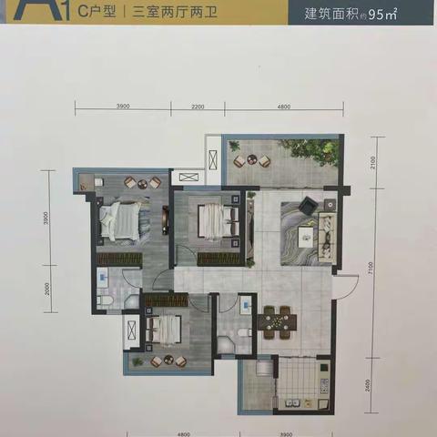 🌟🌟阳光云溪上2期一梯两户洋房产权95，一口价76.8万，8楼正中庭，☎️68606