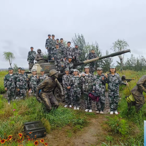 弘扬北疆文化  国防筑梦成长———托克托县第三中学携手黄河麦野谷科普研学基地研学实践活动完美收官