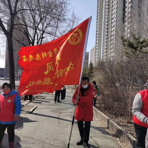 抚顺春风学雷锋志愿者服务队助残分队“学雷锋，美化城市大环境”活动