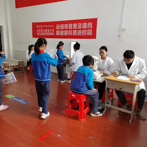 光明的未来，新视界伴你启航—鹰潭市逸夫小学开展全校学生视力检测工作