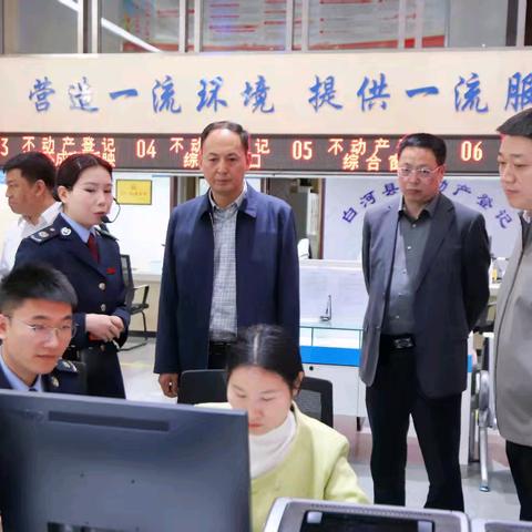 市市场监督管理局局长罗云忠深入白河县税务局调研优化营商环境工作