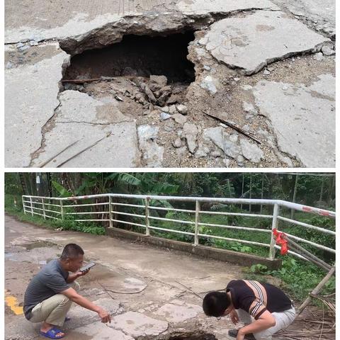 道路抢修  排除隐患  助力乡村振兴解民忧