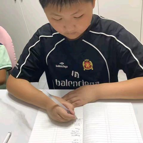 北沙小学学生暑假每日计算展示（七）