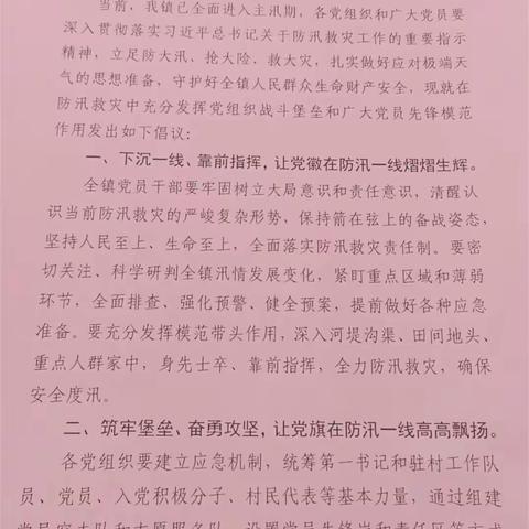 小河镇：防汛救灾排涝保粮，我们在行动