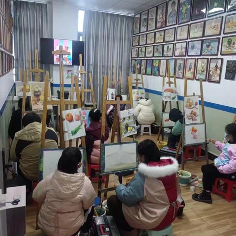 2024寒假班水粉课程