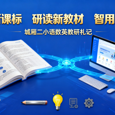 聚焦新课标 研读新教材 智用新平台——城厢二小语数英教研札记