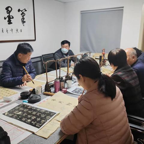 “沉醉墨海 书写人生”文润书画班