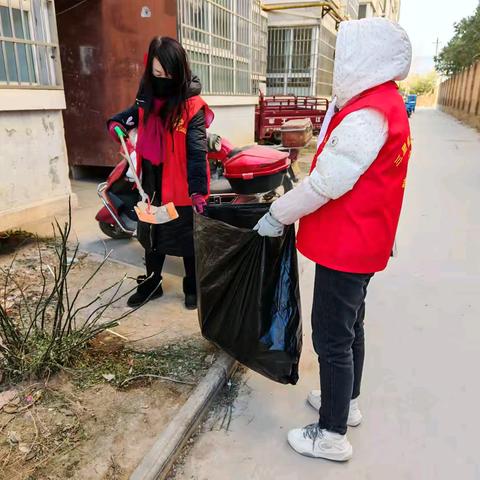 迎新春 三无小区“焕新颜”
