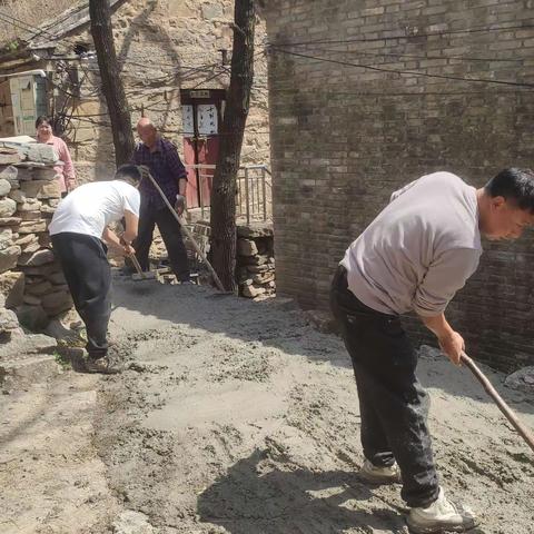 蜘蛛窑村“三零”创建工作