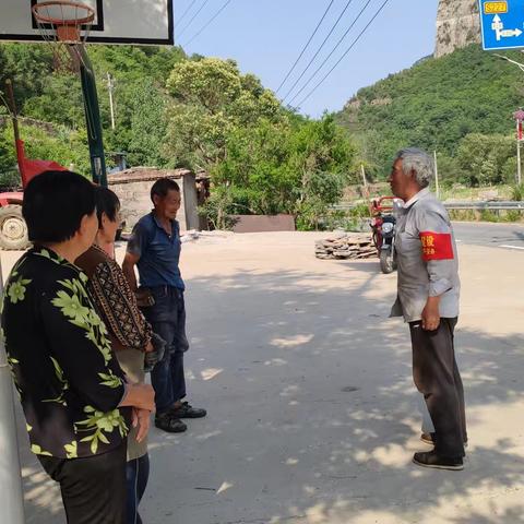 蜘蛛窑村“三零”创建