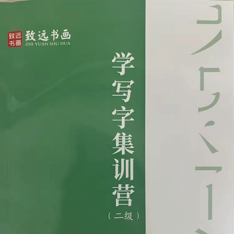 学写字集训营二级作业示范