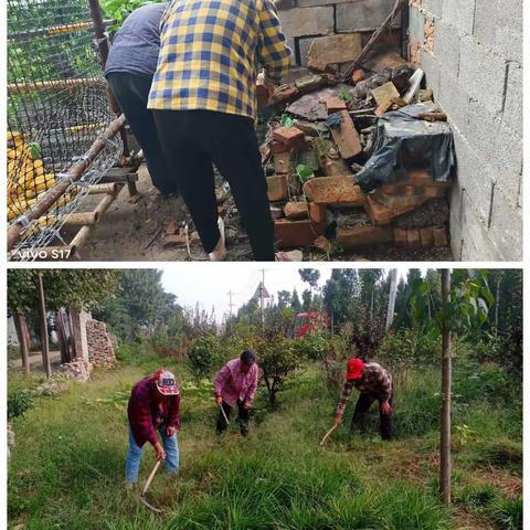 人居环境整治活动见真章，劳动服务最光荣