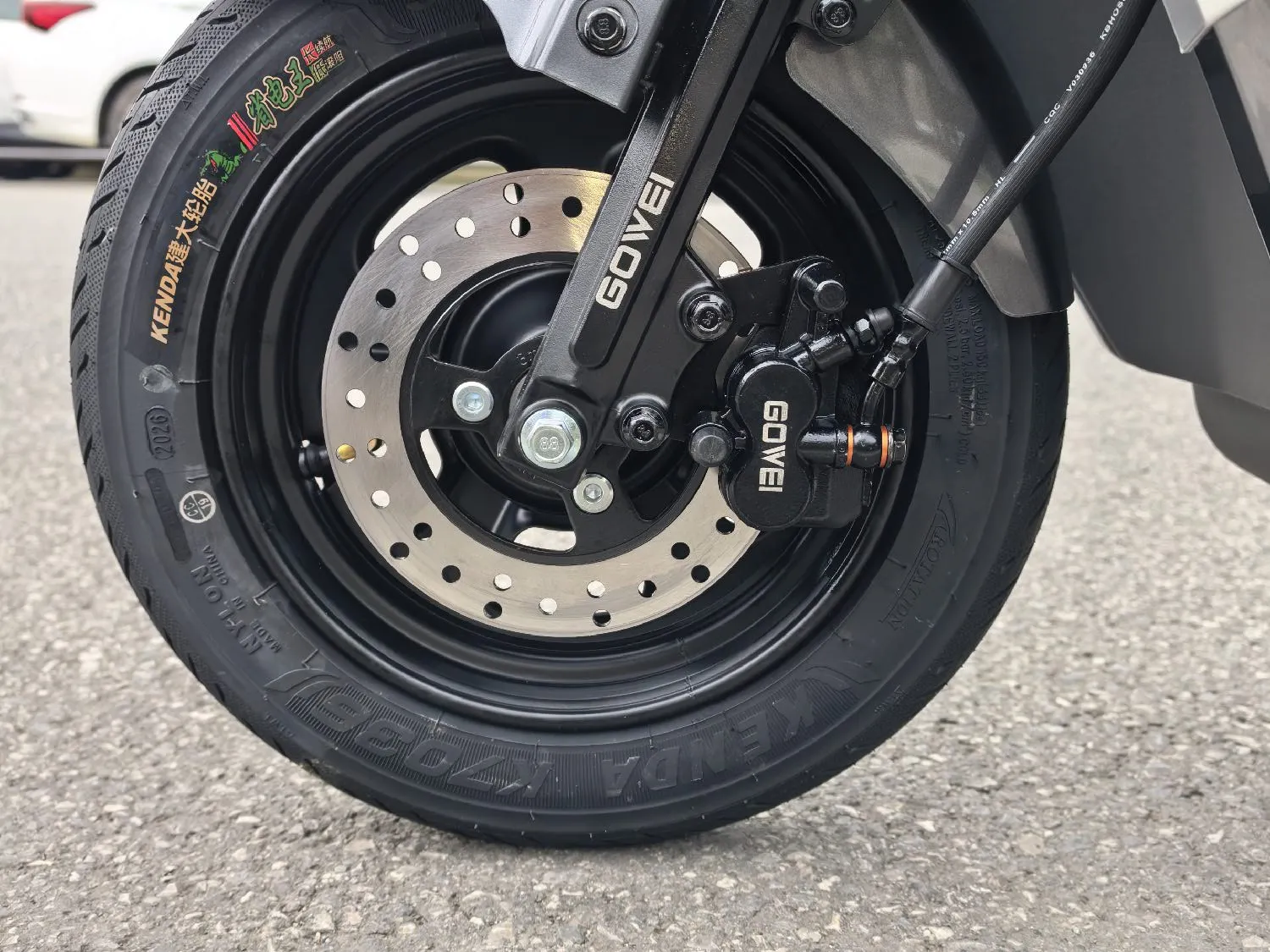 Jingsha II Electric Scooter Rear View