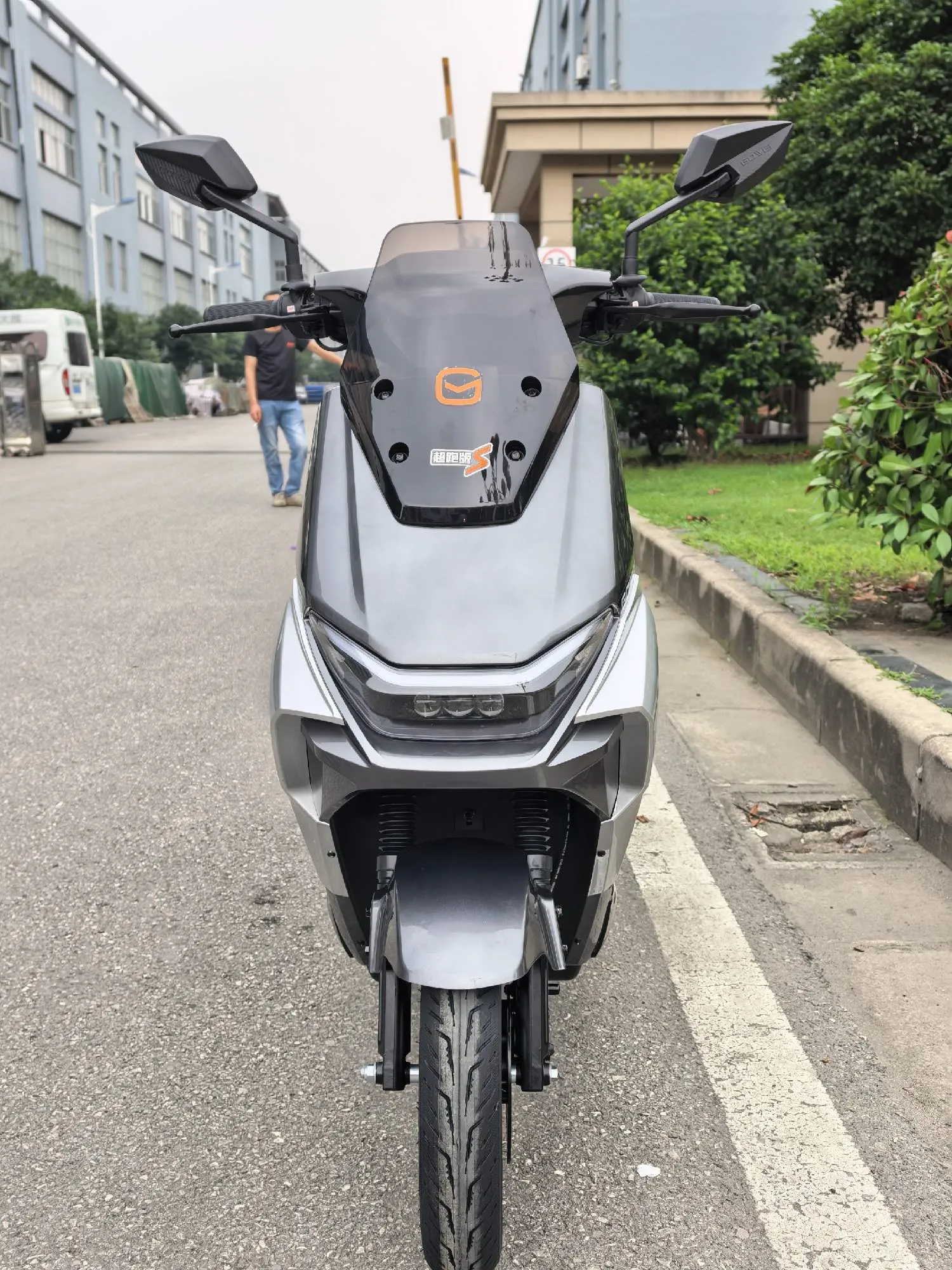 Jingsha II Electric Scooter Front View