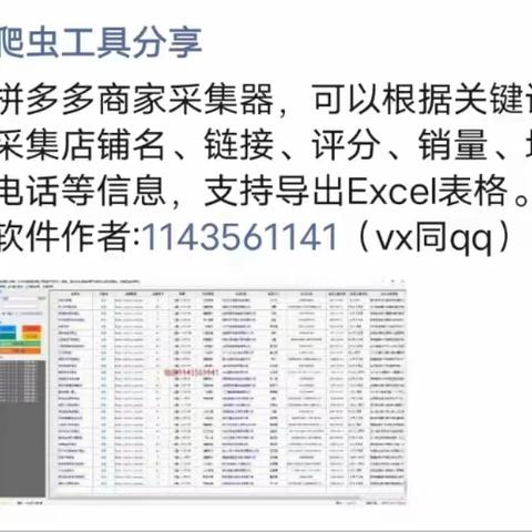 多多采集器：PDD商家电话采集系统使用指南