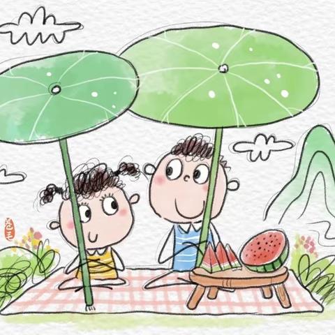 🌿夏日里的我们👧🏻👦🏻一切皆甜🍉——小四班暑假班第五周