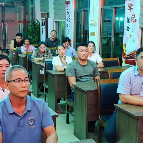 六盘村党总支部组织收看第66期《乡村振兴电视夜校》节目