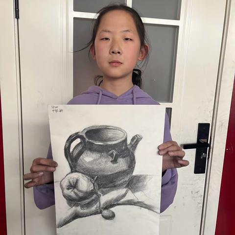 多彩美术一小素描班作品