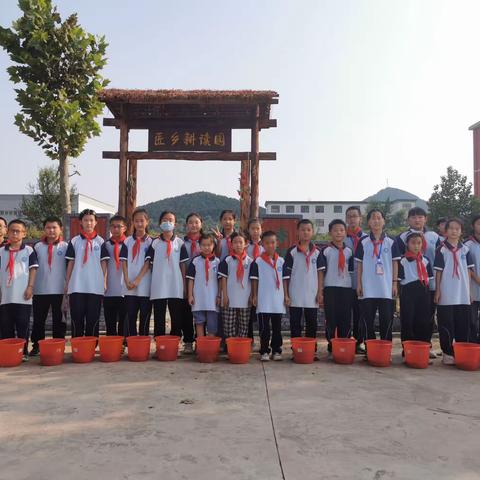 “落花生 谢师恩”——采桑镇中心小学开展劳动实践活动