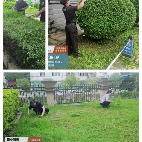 乐业县人民医院恒诚物业服务中心2023年8月工作简报