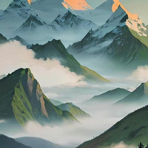 惠画堂儿童小班《乌蒙山》