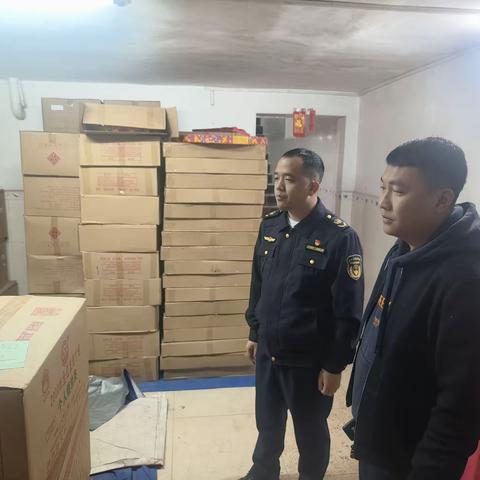临高县综合行政执法局持续开展岁末年初烟花爆竹专项整治工作
