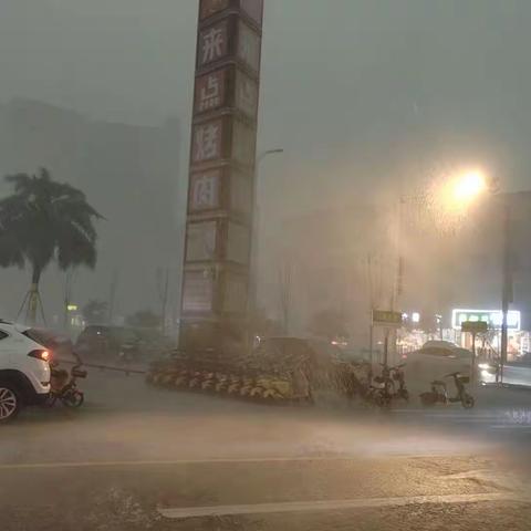 风雨中一股温暖而坚定的力量