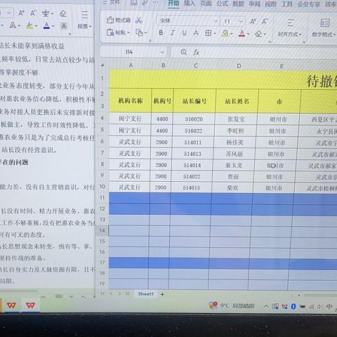 银川市场部2024年11月14日工作纪实