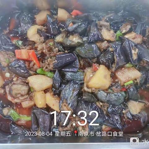 岔路口学员食堂（护校队）晚餐