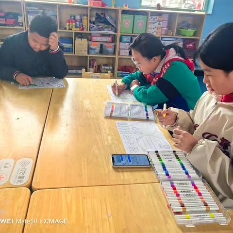 下营子童伴之家——清明时节，童心绘意