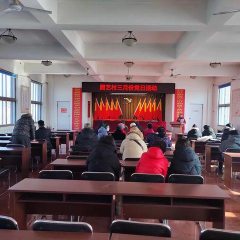 园艺村委员会开展三月份“弘扬雷锋精神，助力全面振兴”主题党日活动