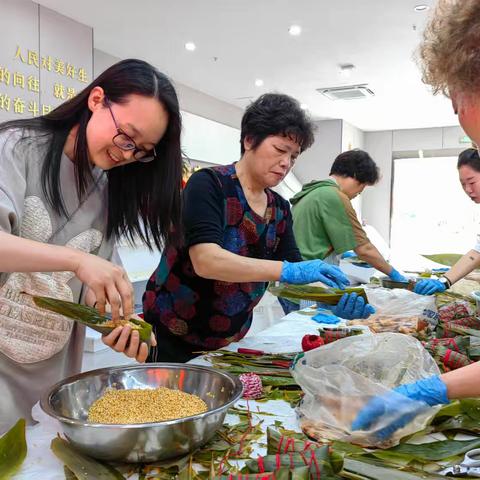 我在文明实践中心过端午——“粽”情传承 齐接力