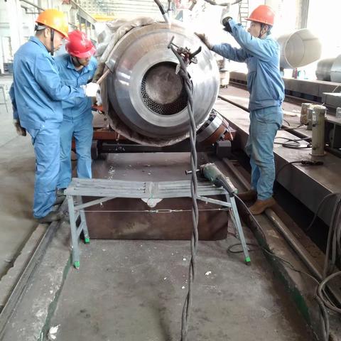 设备制造分公司—以实际行动践行赶工精神