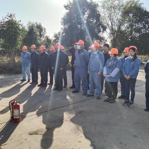 设备制造分公司—现场火灾实操应急演练