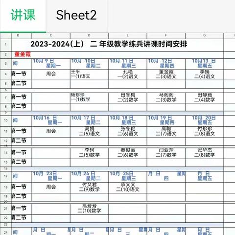 “听”中学巧法，“评”中会勤思———项城市公园路学校二年级语文组听评课活动