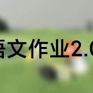 四组暑假语文作业2.0