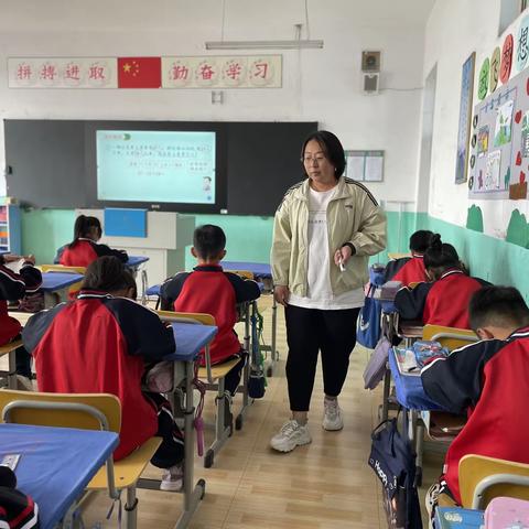 欢喜庄乡低年级组教研活动