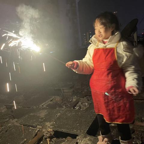 大年三十——-放烟花