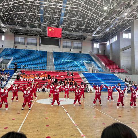 舞动青春 展现风采——富国街道城西小学舞蹈队参加“沾化区第二十一届全民健身运动会曳步舞比赛”
