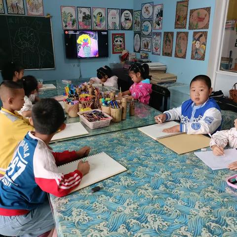 【艳玲美术】2023.9.9上午10点小学进阶班学员作品分享